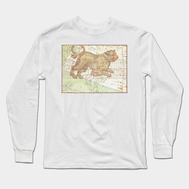 Leo the Lion Astrological Sign Long Sleeve T-Shirt by mike11209